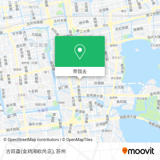 古田森(金鸡湖欧尚店)地图