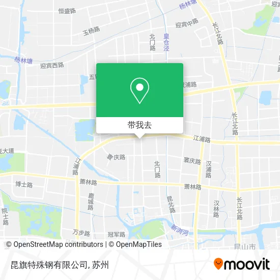 昆旗特殊钢有限公司地图