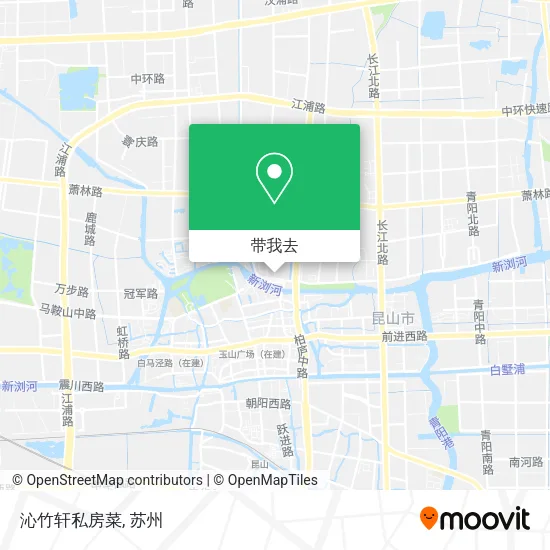 沁竹轩私房菜地图
