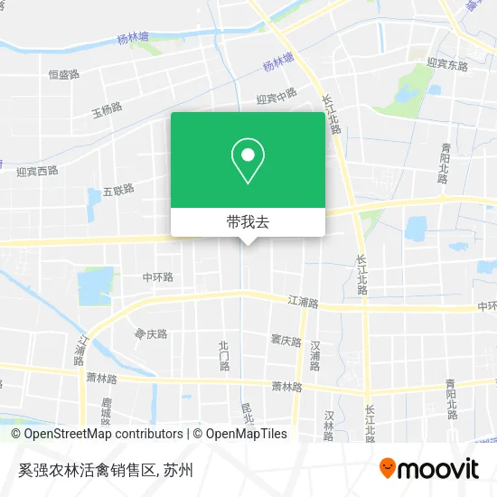 奚强农林活禽销售区地图