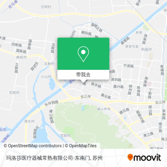 玛洛莎医疗器械常熟有限公司-东南门地图