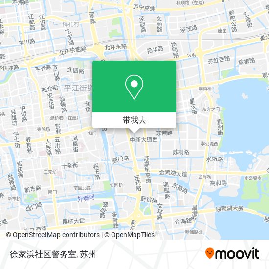 徐家浜社区警务室地图