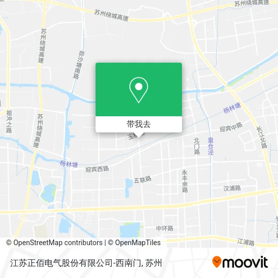 江苏正佰电气股份有限公司-西南门地图