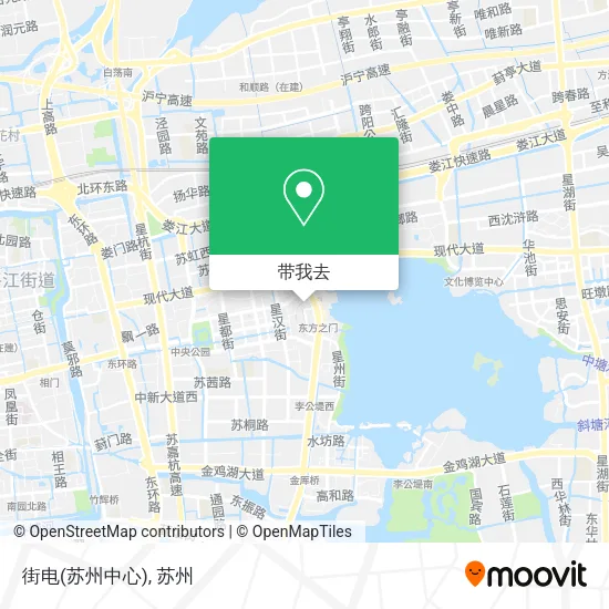 街电(苏州中心)地图