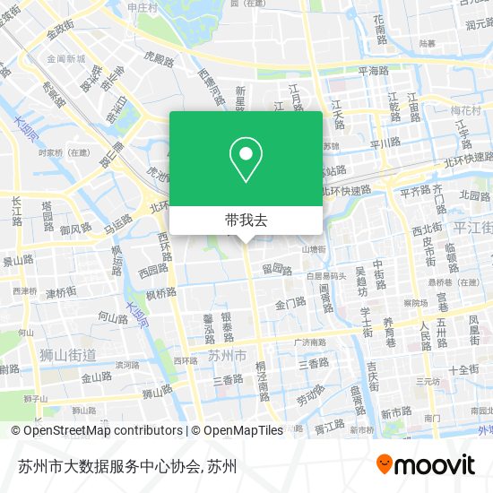 苏州市大数据服务中心协会地图