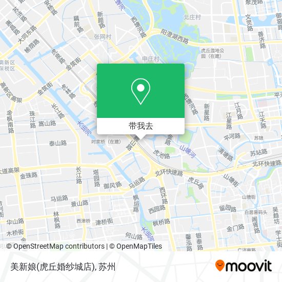 美新娘(虎丘婚纱城店)地图