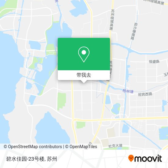 碧水佳园-23号楼地图