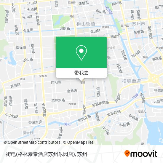 街电(格林豪泰酒店苏州乐园店)地图