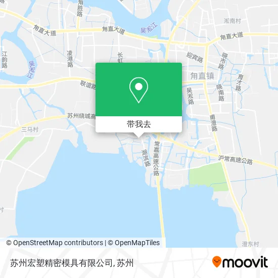 苏州宏塑精密模具有限公司地图