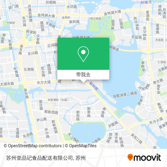 苏州壹品记食品配送有限公司地图