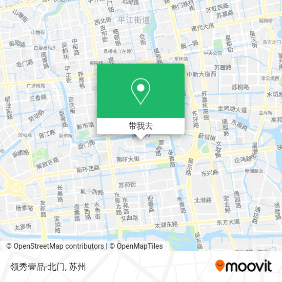 领秀壹品-北门地图