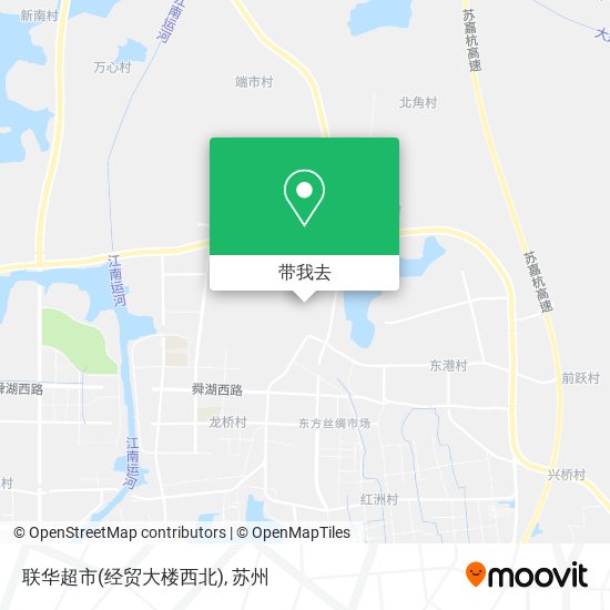 联华超市(经贸大楼西北)地图