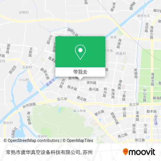 常熟市虞华真空设备科技有限公司地图
