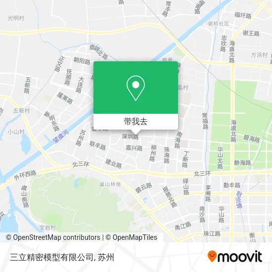三立精密模型有限公司地图
