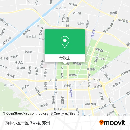 勤丰小区一区-3号楼地图