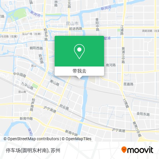 停车场(圆明东村南)地图