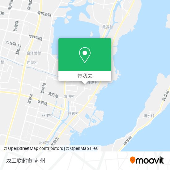 农工联超市地图