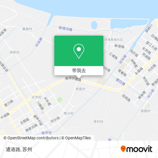 通港路地图