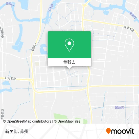新吴街地图