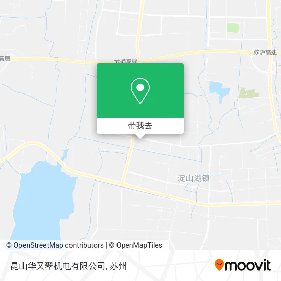 昆山华又翠机电有限公司地图