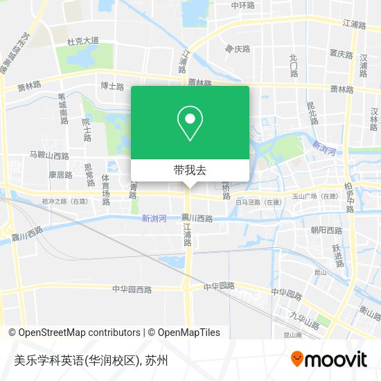 美乐学科英语(华润校区)地图