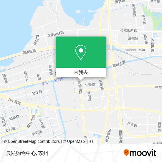 晨淞购物中心地图