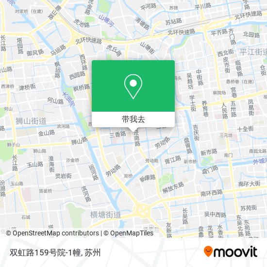 双虹路159号院-1幢地图