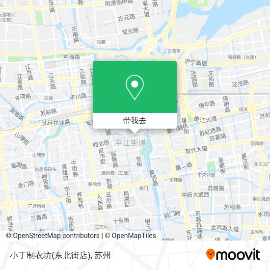 小丁制衣坊(东北街店)地图