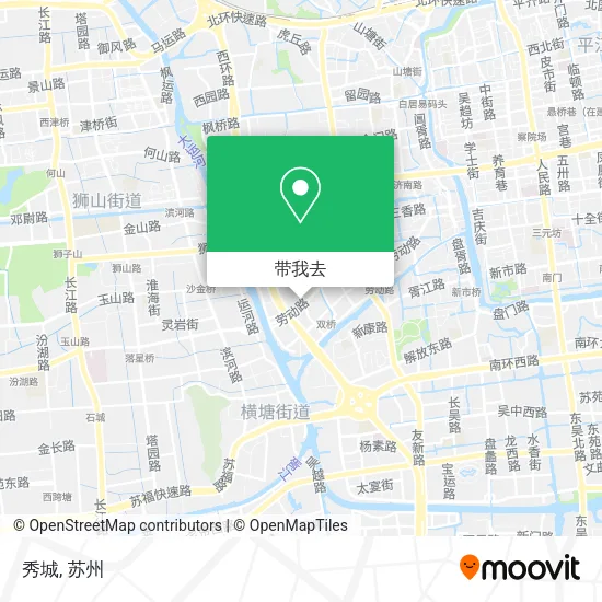 秀城地图