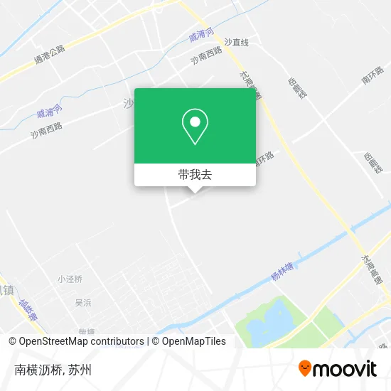 南横沥桥地图