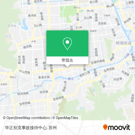 华正别克事故接待中心地图
