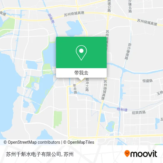 苏州千斛水电子有限公司地图