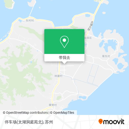 停车场(太湖洞庭苑北)地图