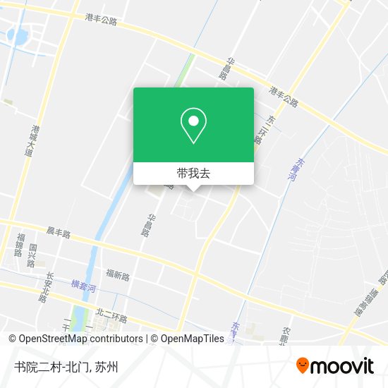 书院二村-北门地图