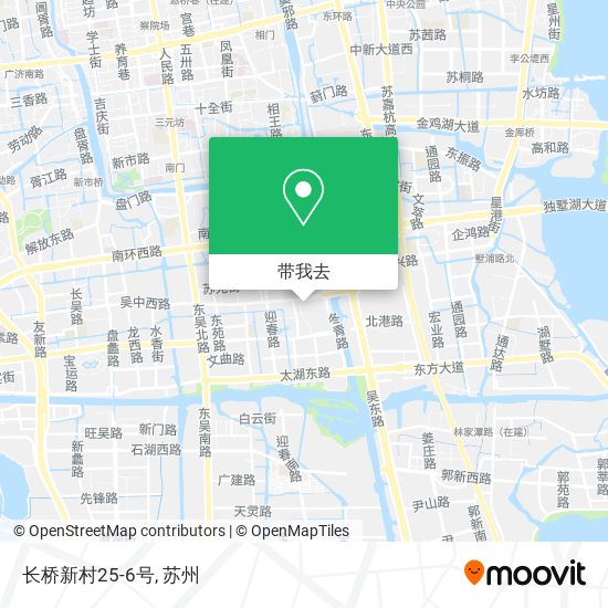 长桥新村25-6号地图