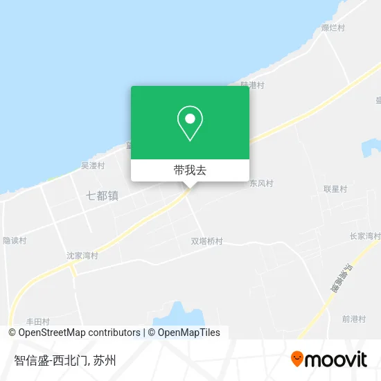 智信盛-西北门地图