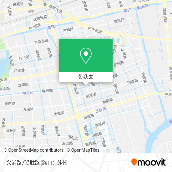 兴浦路/强胜路(路口)地图