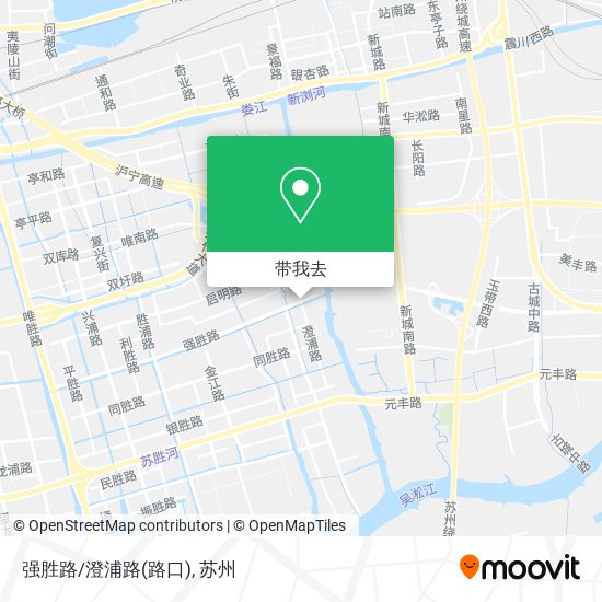 强胜路/澄浦路(路口)地图