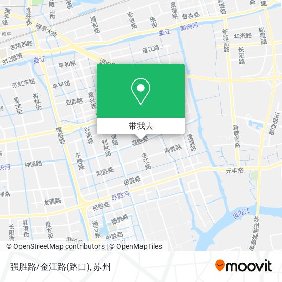 强胜路/金江路(路口)地图