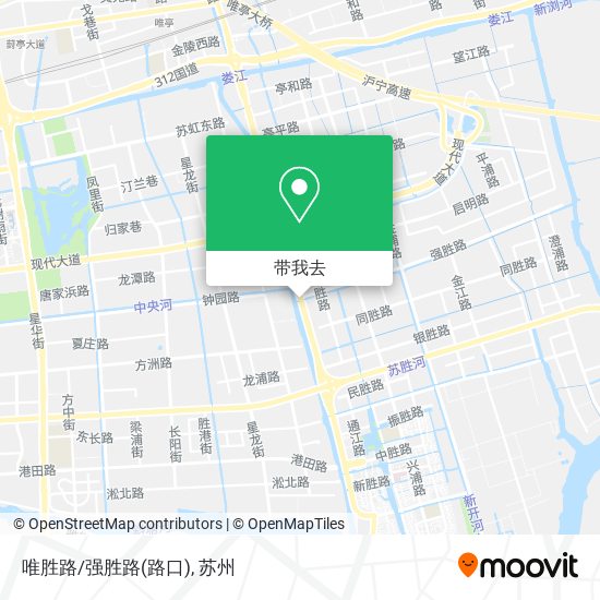 唯胜路/强胜路(路口)地图