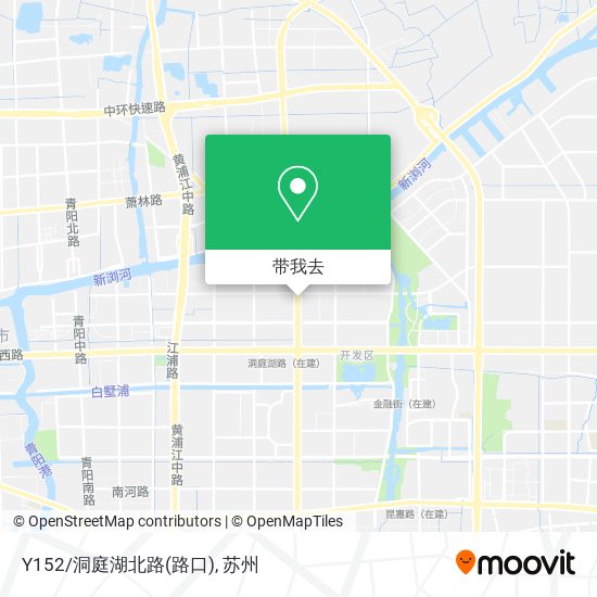 Y152/洞庭湖北路(路口)地图