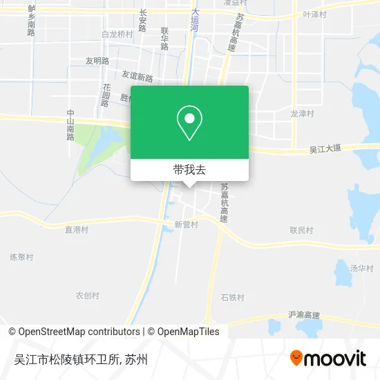 吴江市松陵镇环卫所地图