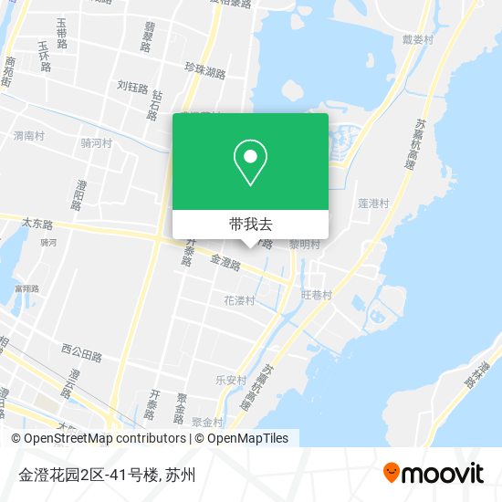 金澄花园2区-41号楼地图