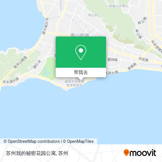 苏州我的秘密花园公寓地图