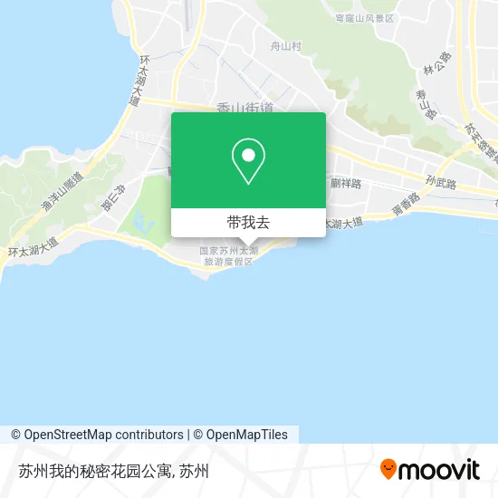 苏州我的秘密花园公寓地图