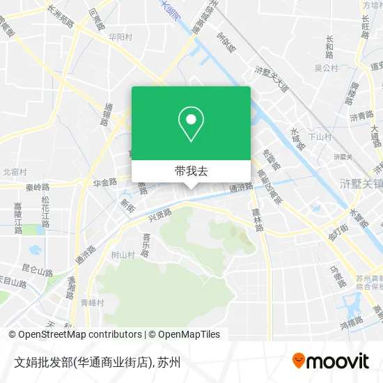文娟批发部(华通商业街店)地图