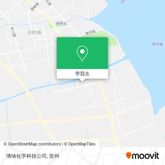 博纳化学科技公司地图