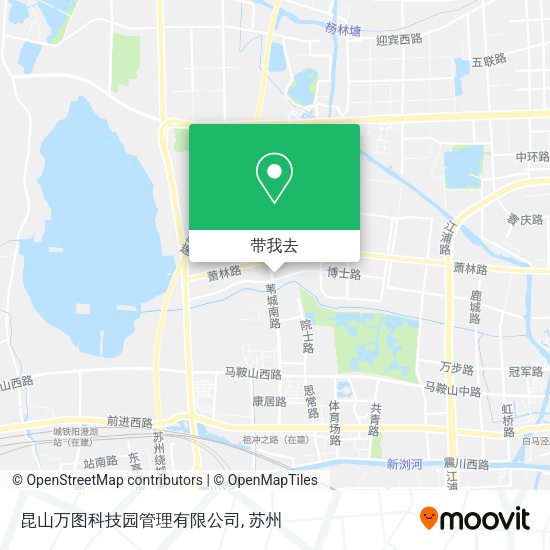 昆山万图科技园管理有限公司地图