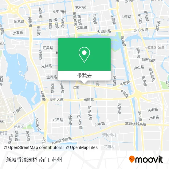 新城香溢澜桥-南门地图
