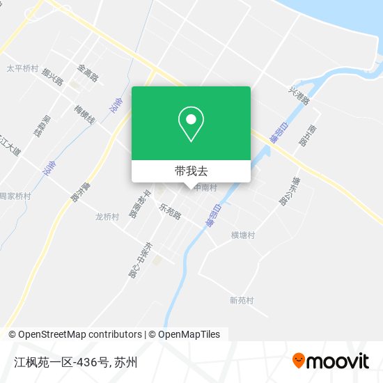 江枫苑一区-436号地图
